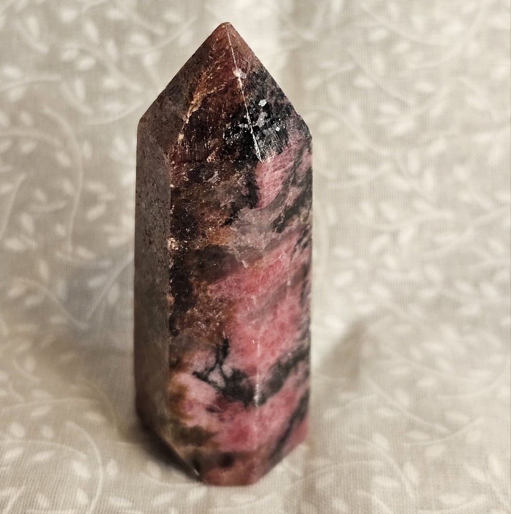 Rhodonite Crystal Tower
